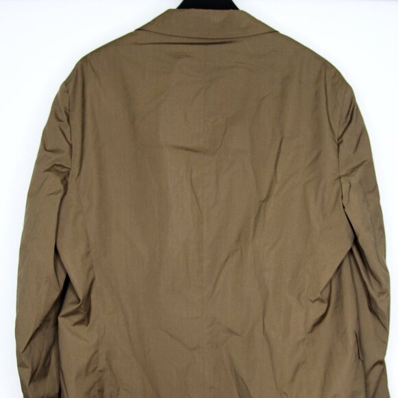 BNWT SS20 ACNE STUDIOS COTTON POPLIN HUNTER GREEN JACKET 50 - Picture 3 of 12